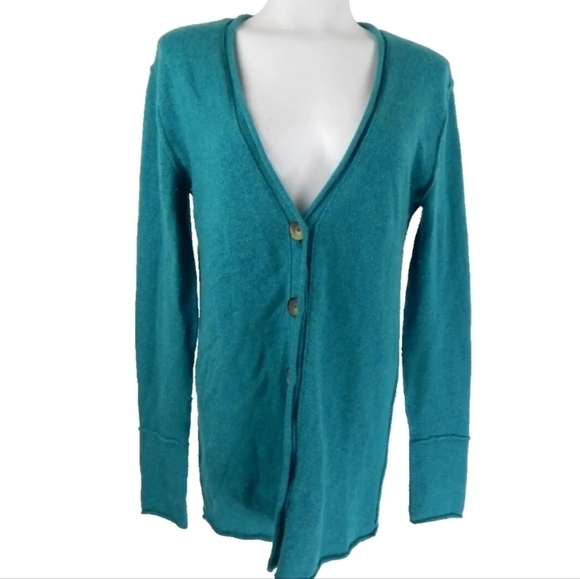 Free People Cashmere School Boy Cardi - Picture 1 of 4